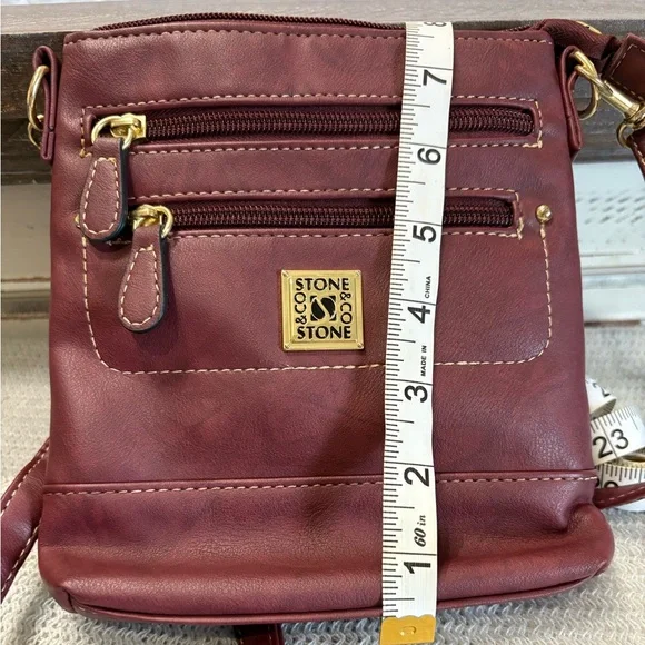 Stone & Co. Wine Crossbody Bag - Picture 5 of 5